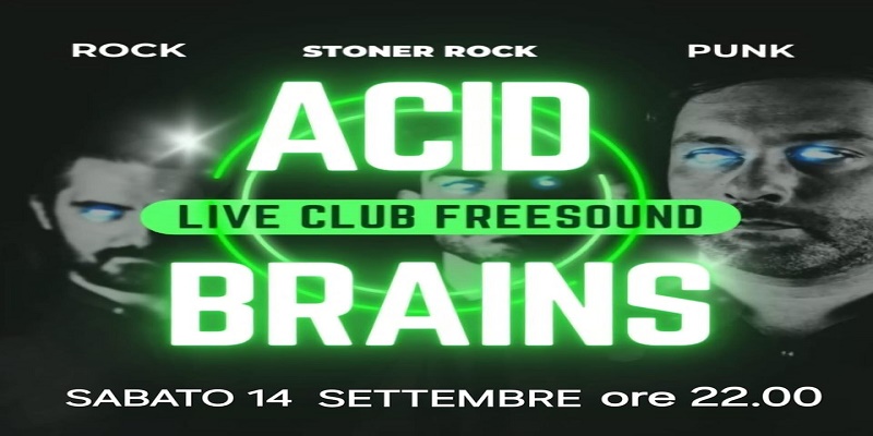 Acid Brains + Mhela Live al Freesound